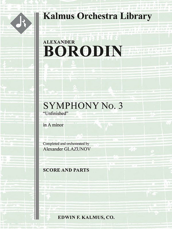 Symphony No. 3 in A minor, 'Unfinished' (completed and Symphony No. 3 in A minor, 'Unfinished' (completed and