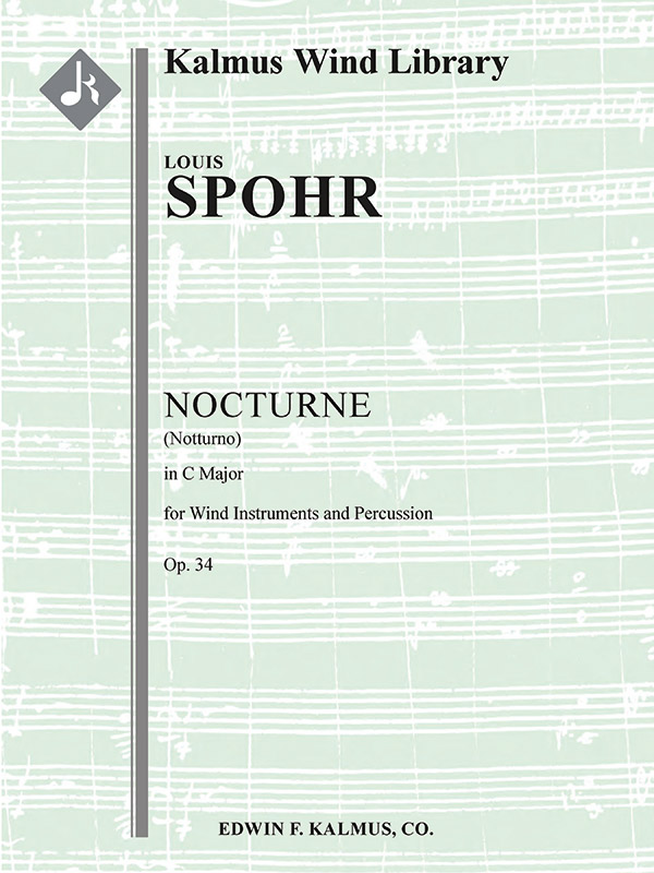 Nocturne for Wind Instruments and Percussion, Op. 34: Wind Ensemble ...