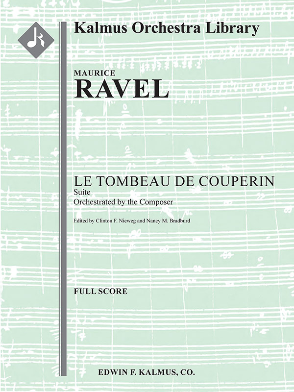 Le Tombeau de Couperin Suite transcription) Full Orchestra, Ensemble Works