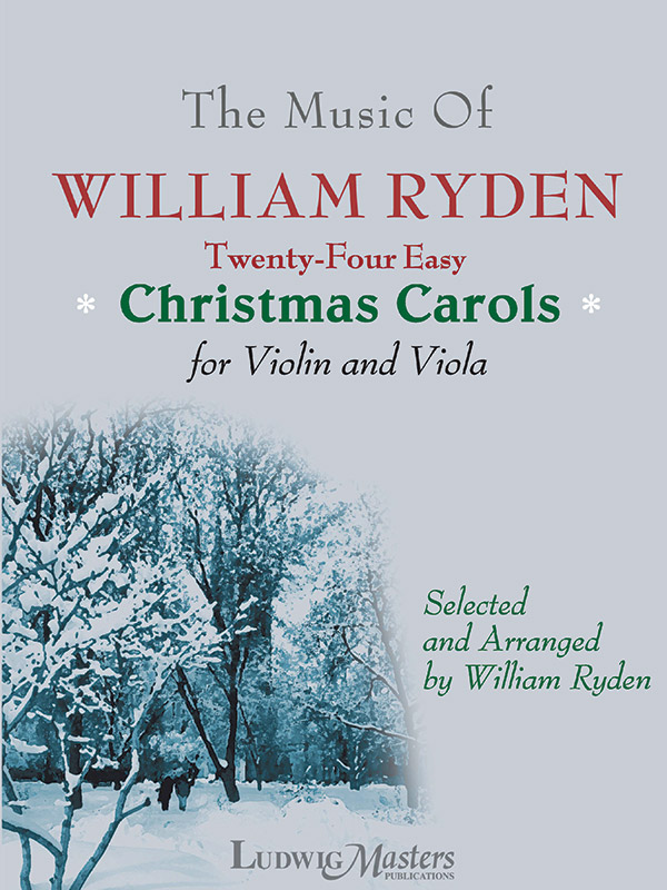 24 Easy Christmas Carols Conductor Score William Ryden Sheet Music 