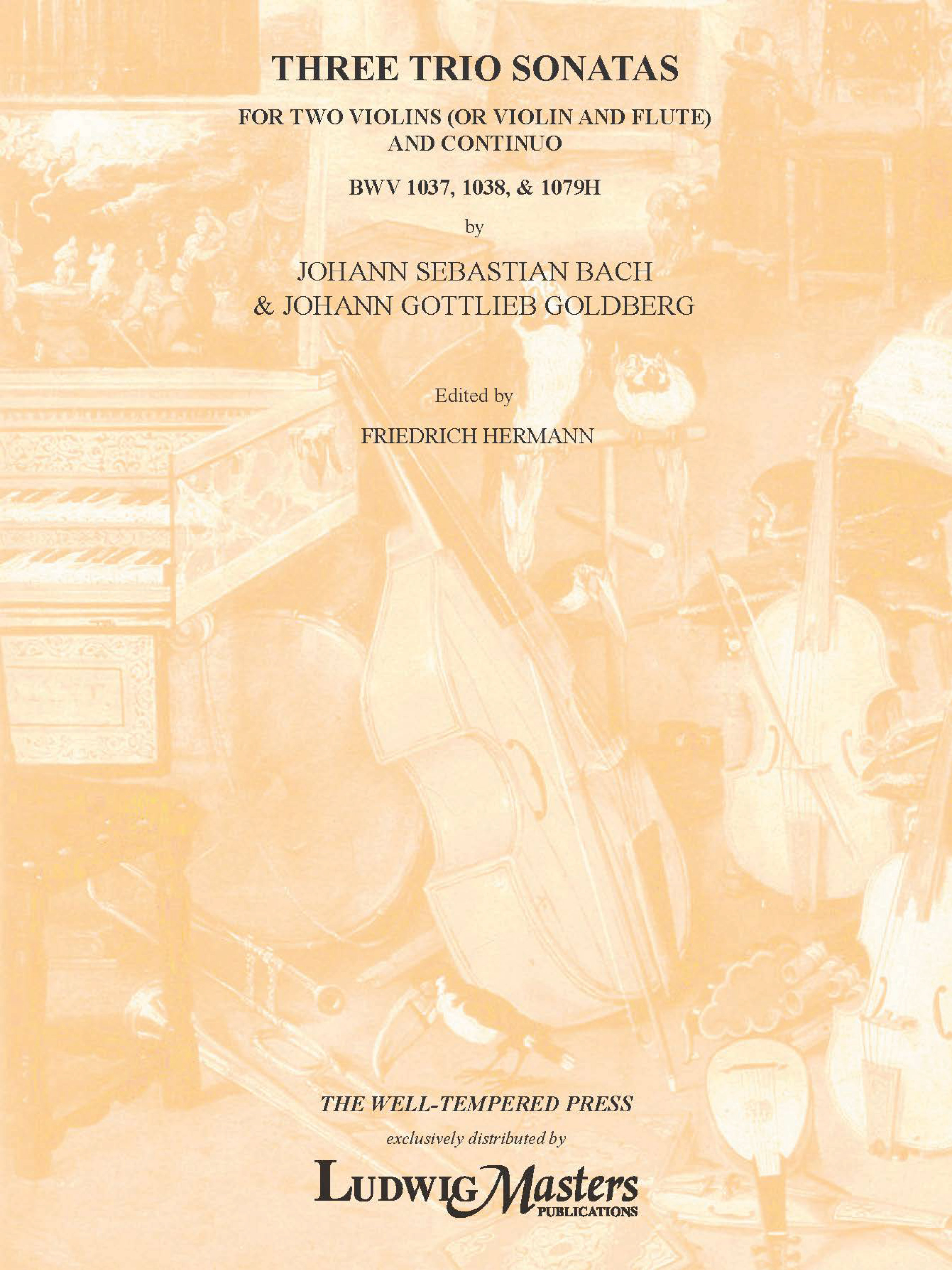 Three Trio Sonatas: Trio, Mixed Instruments Chamber Ensemble, Score and ...