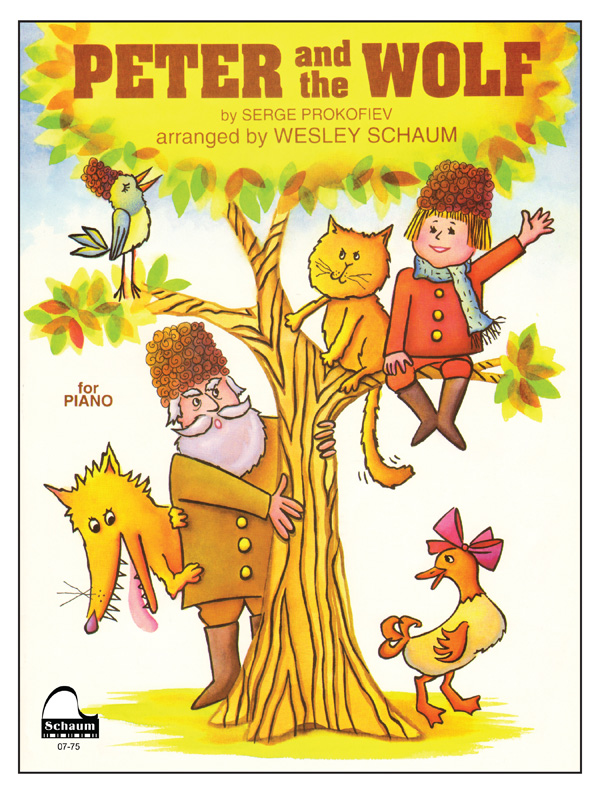 Peter and the Wolf, Level 3: Piano Book