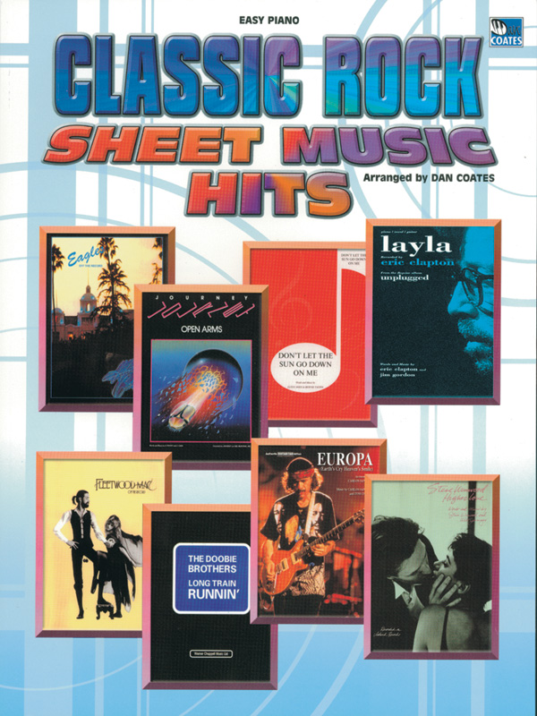 Classic Rock Sheet Music Hits Piano Book Alfred Music