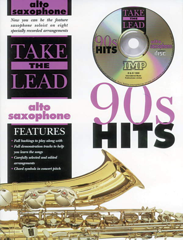 Take the Lead '90s Hits Alto Sax Book & CD Sheet Music
