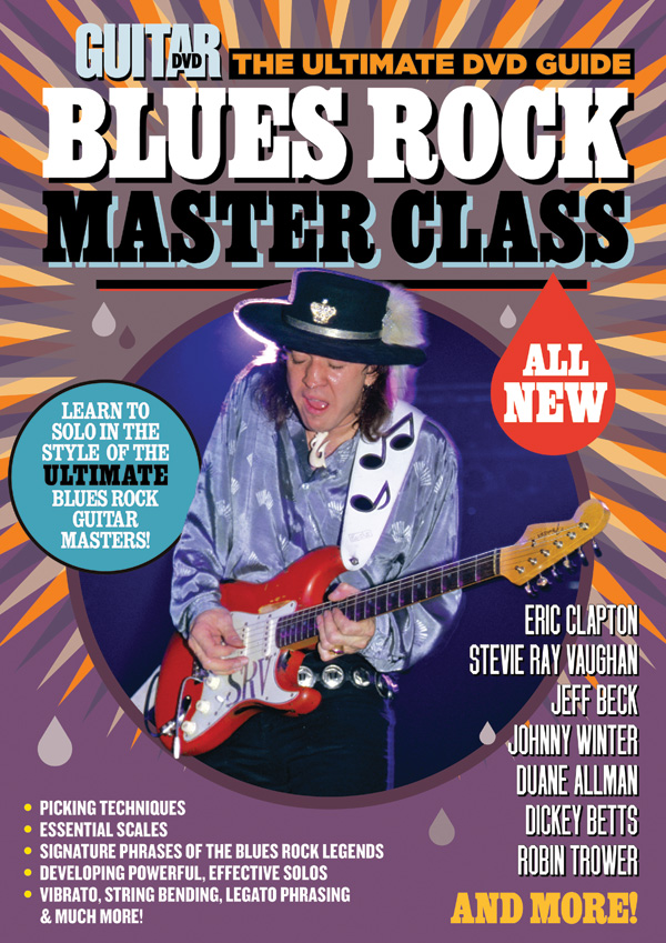 Guitar World: Blues Rock Master Class: Guitar DVD: Andy Aledort