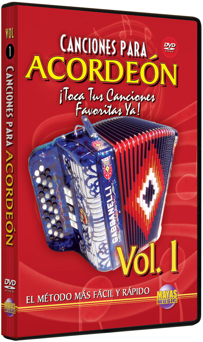 Canciones para Acordeón Vol. 1: Accordion DVD | Alfred Music