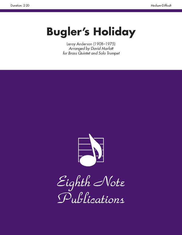 Bugler's Holiday Brass Quintet Score & Parts Leroy Anderson Sheet Music