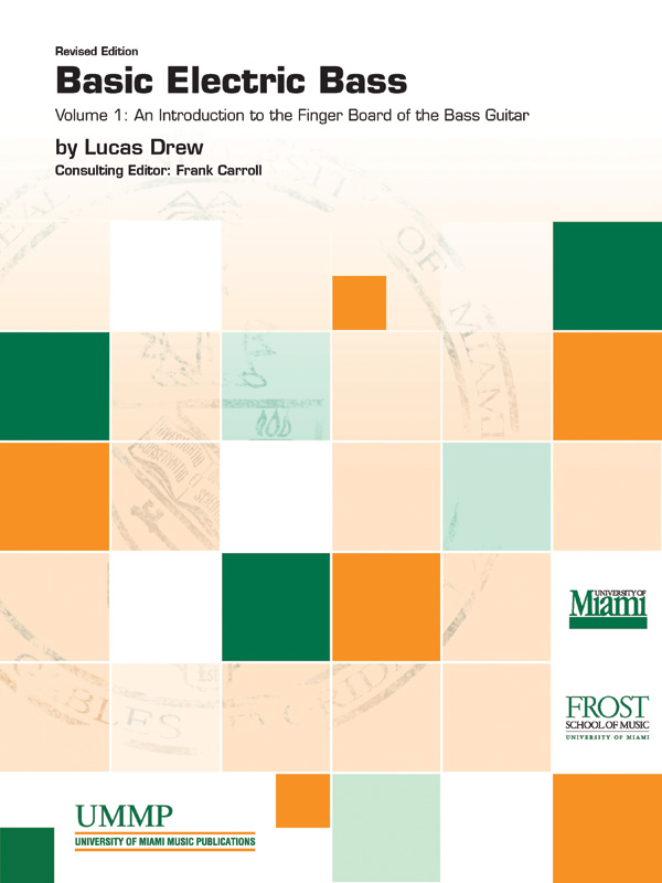Basic Electric Bass, Volume I Standard Fingerings and Positions Bass Guitar Book Lucas Drew