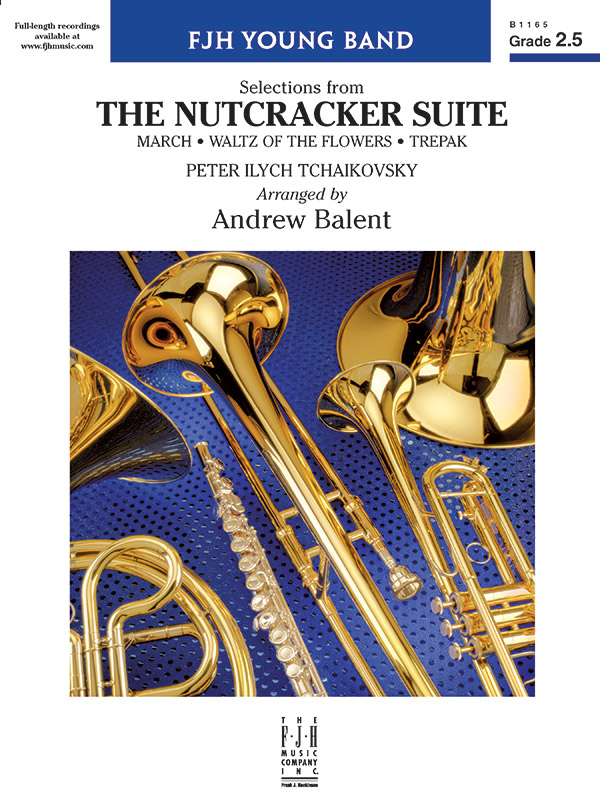 The Nutcracker Suite Concert Band Conductor Score Parts Peter I. Tchaikovsky Sheet Music
