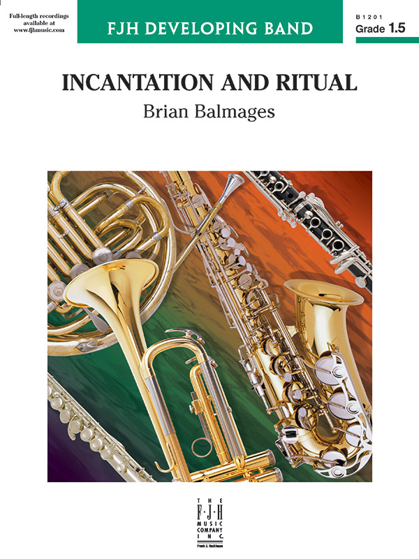 Incantation and Ritual: Concert Band Conductor Score & Parts