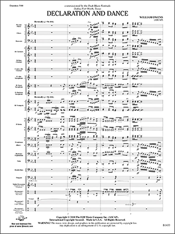 Declaration and Dance