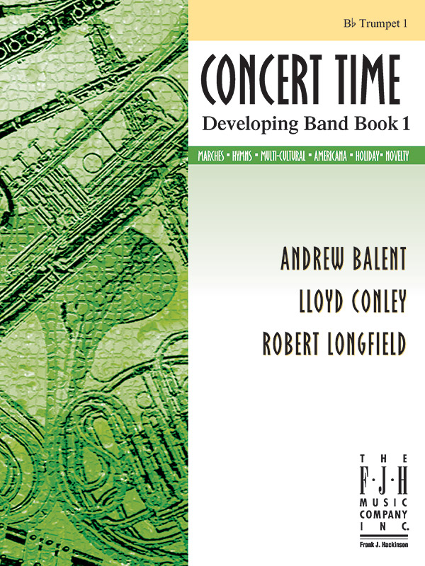 Concert Time Developing Band Book 1 – Trumpet 1
