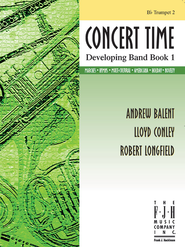 Concert Time Developing Band Book 1 – Trumpet 2