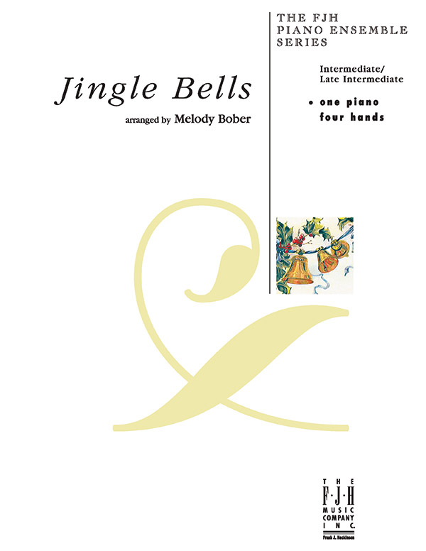 Jingle Bells Intermediate/Late Intermediate Piano Sheet Alfred Music