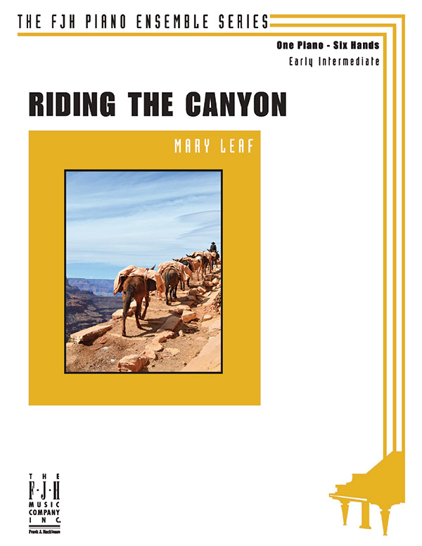 Riding The Canyon Piano Mary Leaf Digital Sheet Music Download   98 E1127 Large 