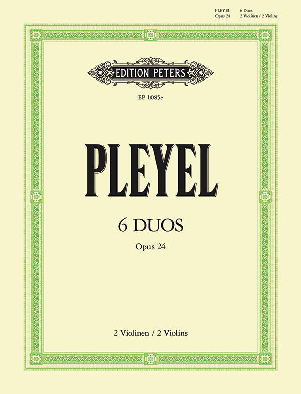 6 Duets Op. 24 for 2 Violins