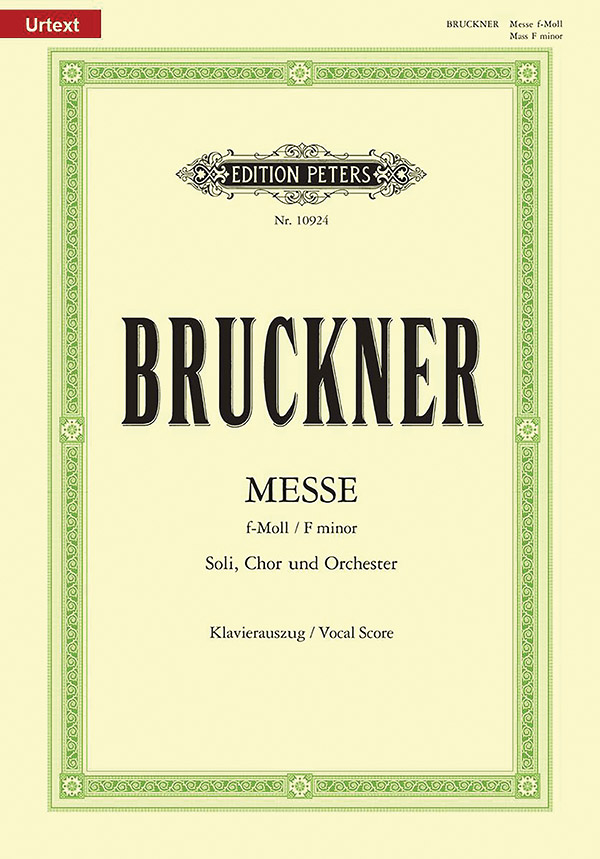 Mass in F minor WAB 28 (Vocal Score)