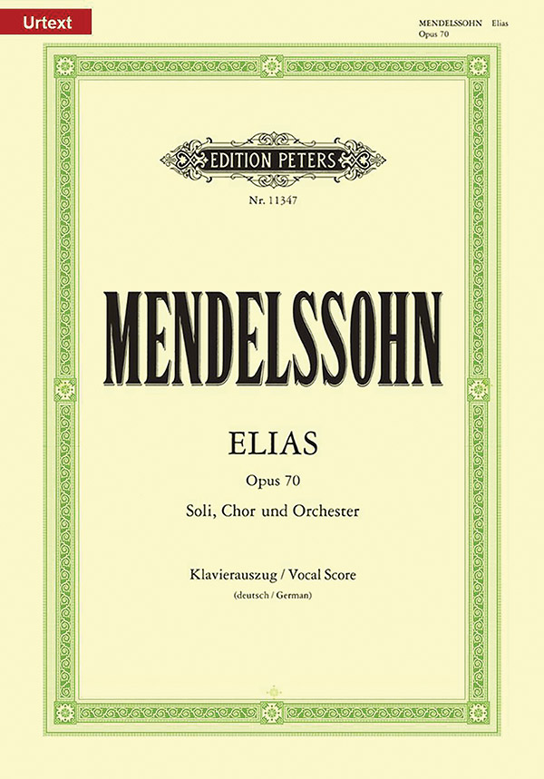 Elias (Elijah) Op. 70 (Vocal Score)