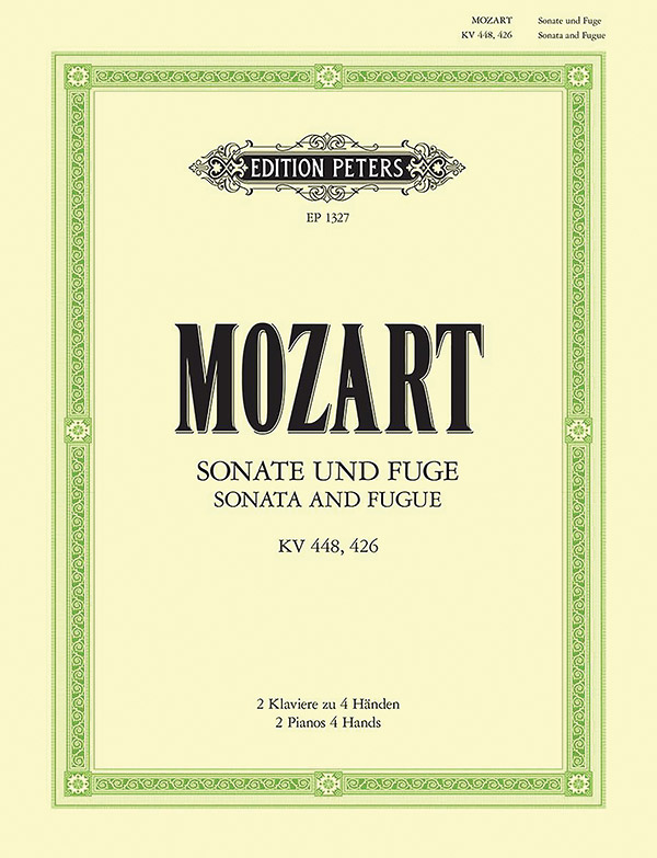 Sonata for 2 Pianos in D K448 and Fugue in C minor K426 for 2 Pianos