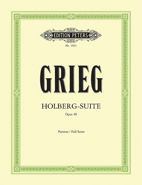 Holberg Suite Op. 40 (Full Score)