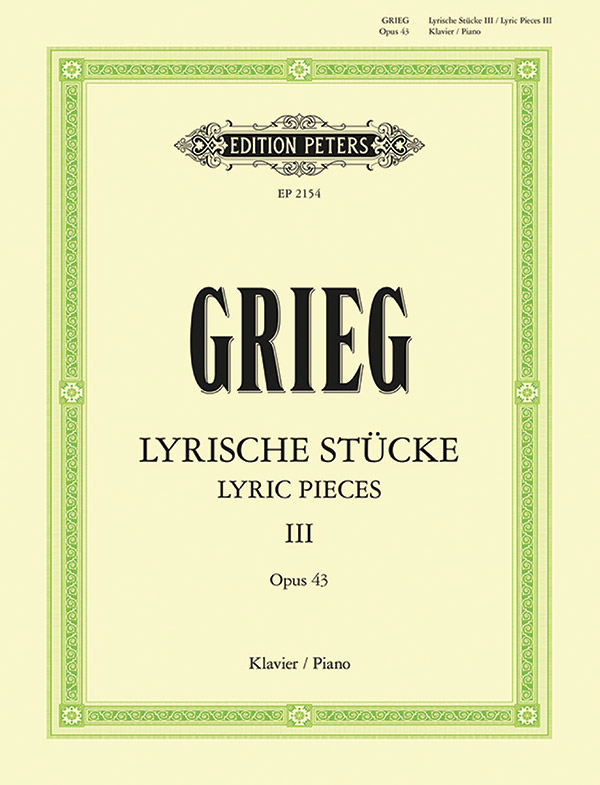 Lyric Pieces, Book 3 Op. 43