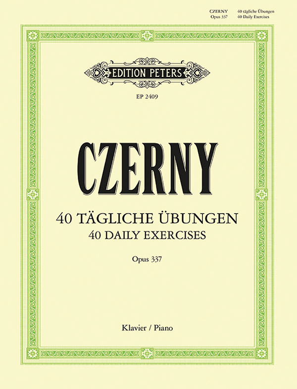 40 Daily Exercises Op. 337 for Piano