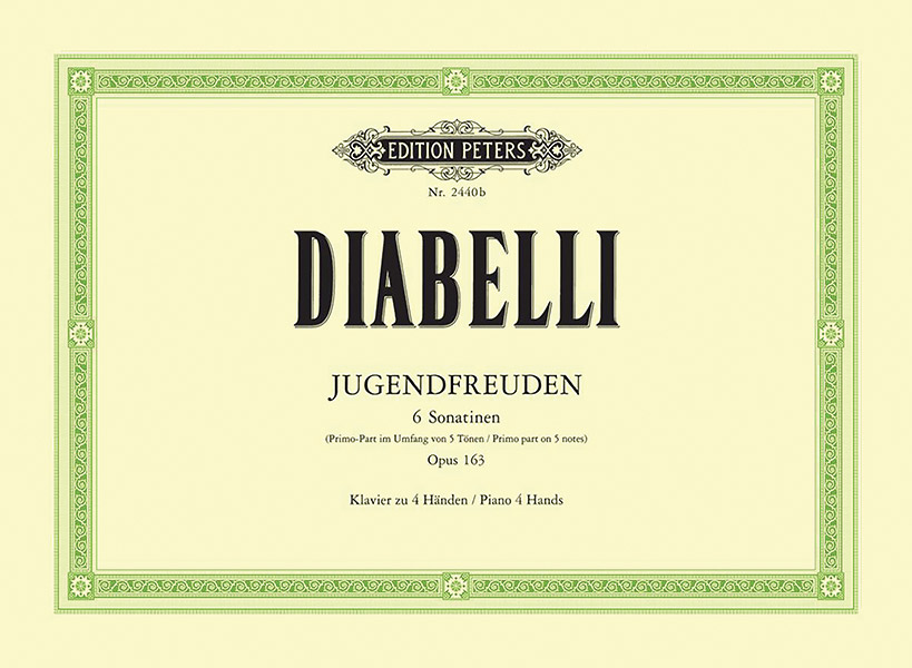 Jugendfreuden: 6 Sonatinas for Piano Duet Op. 163