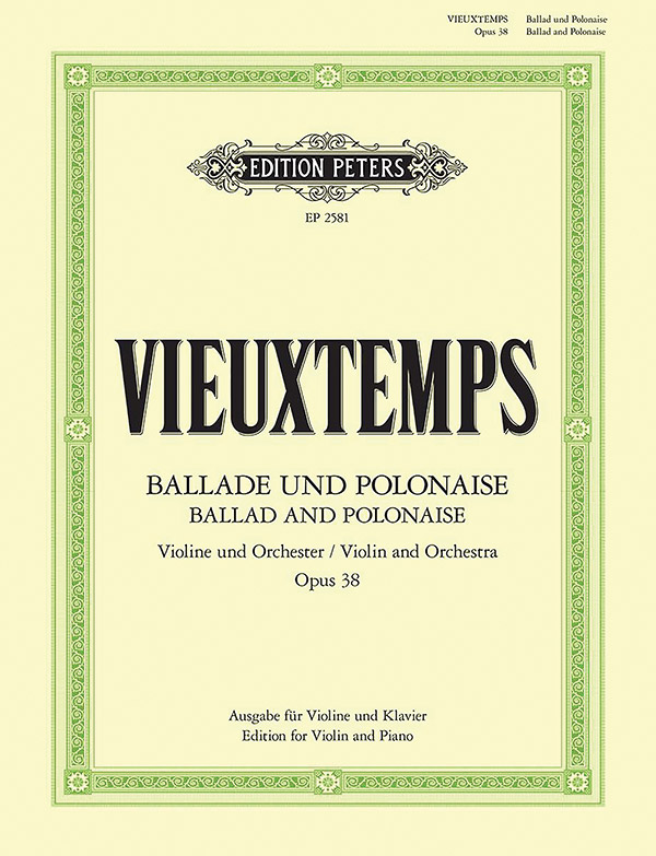 Ballade and Polonaise Op. 38 (Edition for Violin and Piano)