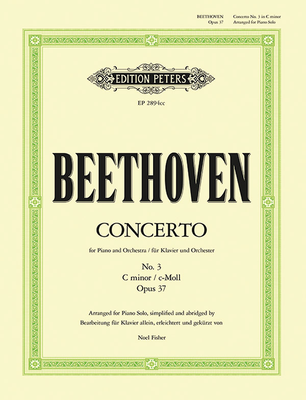 Piano Concerto No. 3 in C minor Op. 37 (Arranged for Piano Solo)