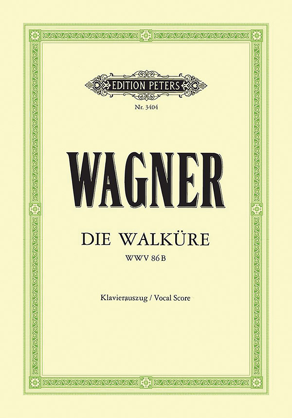 Die Walküre WWV 86b (Vocal Score)