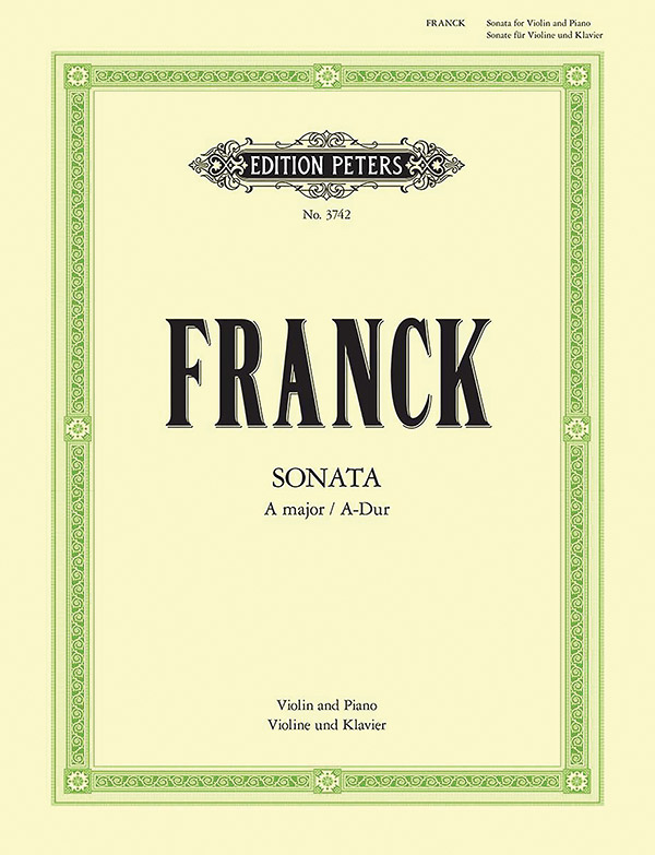 Sonata in A: Violin & Piano: César Franck | Alfred Music
