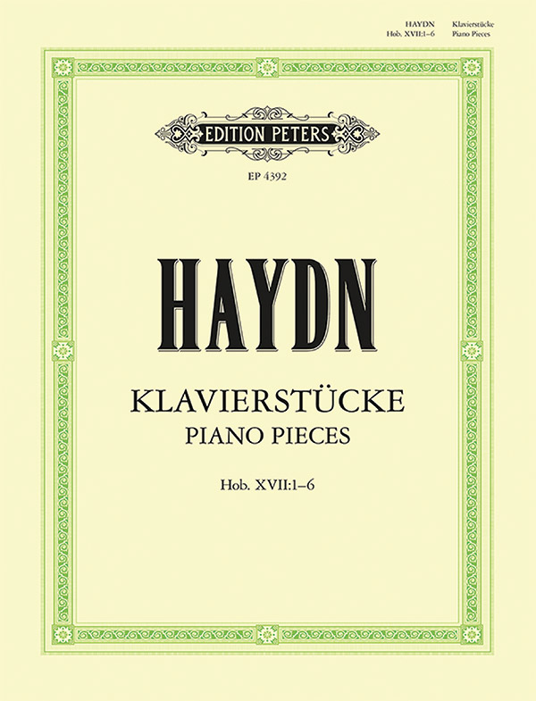 Piano Pieces Hob.XVII/1-6: Piano (Solo): Joseph Haydn | Sheet Music