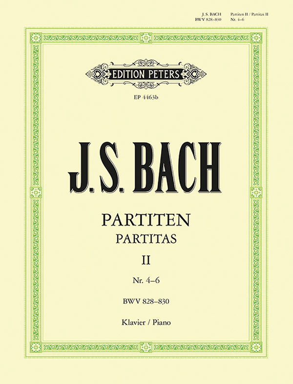 Partitas, Vol. 2: Nos. 4-6 BWV 828-830