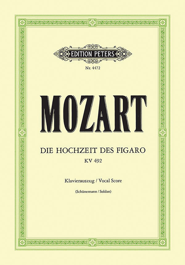 Le nozze di Figaro K492 (Vocal Score)