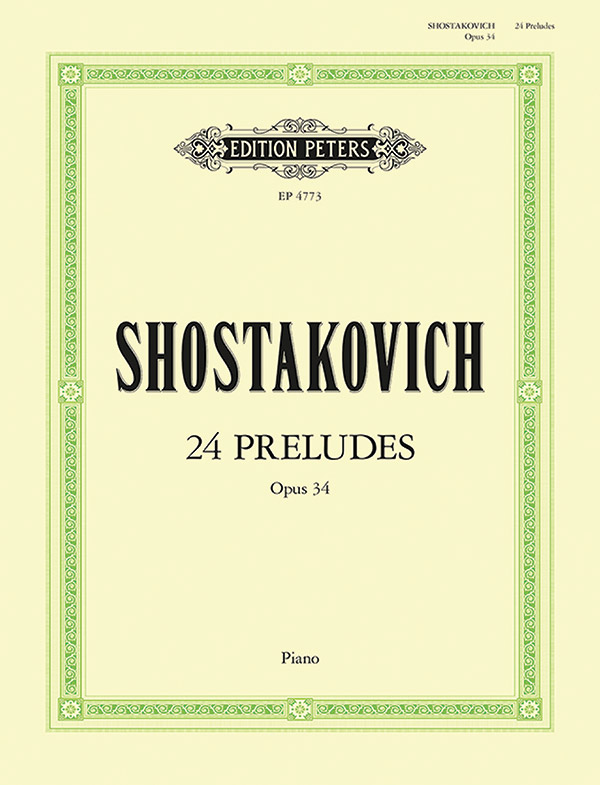 24 Preludes Op. 34 for Piano