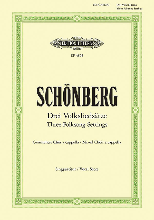 3 Folksong Settings for SATB Choir