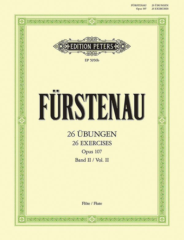 26 Exercises Op. 107 for Flute, Vol. 2