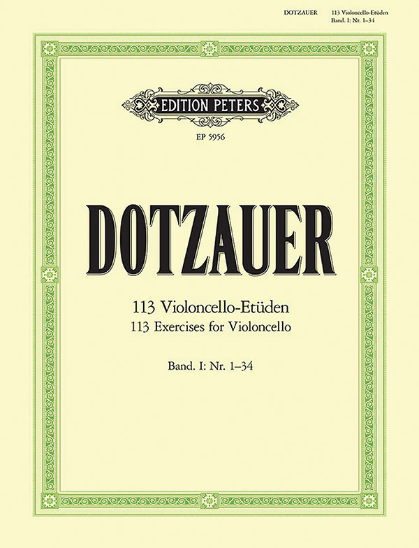 113 Exercises for Violoncello, Book 1