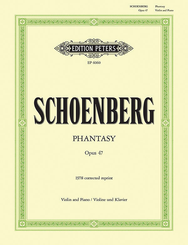 Phantasy Op. 47 for Violin with Piano Accompaniment