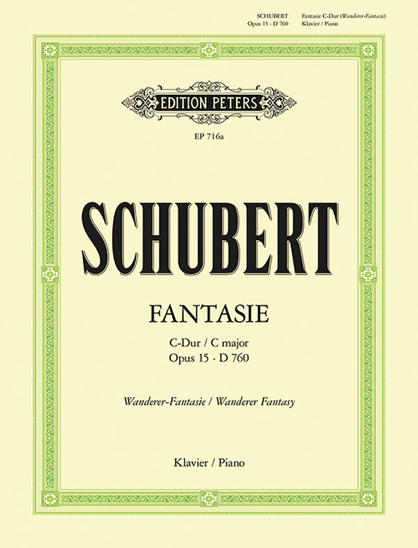 Fantasy in C Op. 15 D760 ‘Wanderer Fantasy’ for Piano