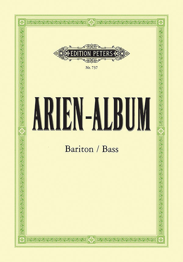 Arien-Album: Famous Arias for Baritone/Bass and Piano