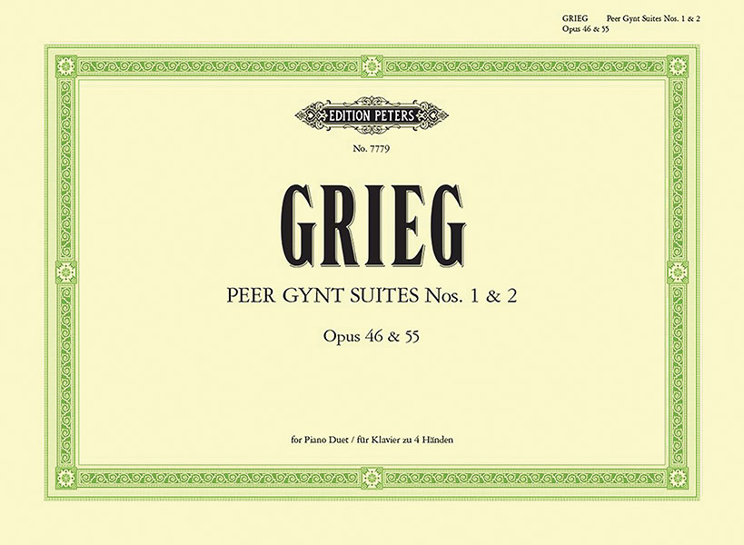 Peer Gynt Suites Nos. 1 and 2 (Arranged for Piano Duet by the Composer)