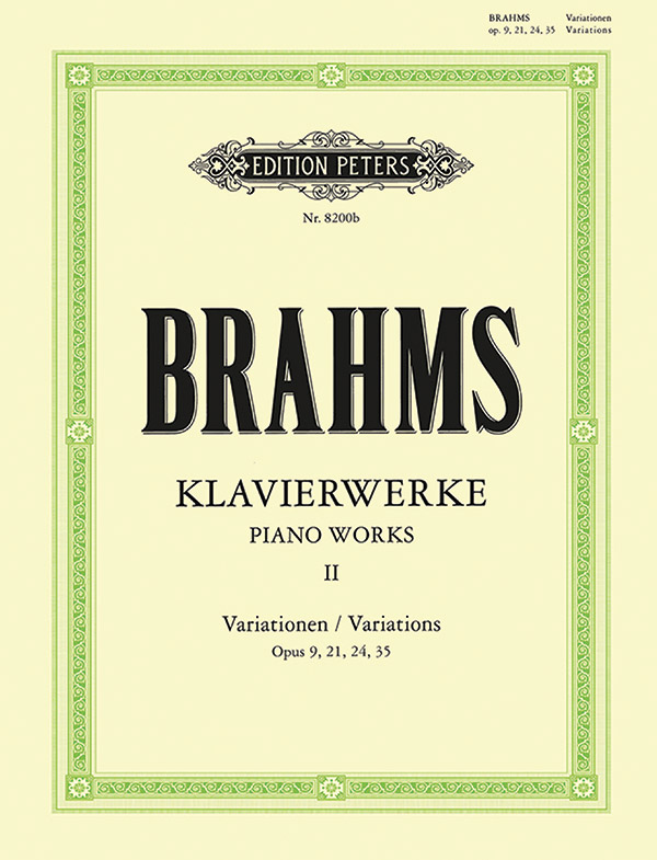 Piano Works, Vol. 2: Variationen Opp. 9, 21, 24, 35