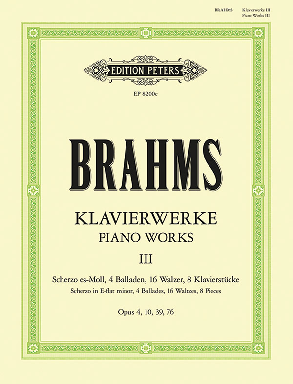 Piano Works, Vol. 3: Piano Pieces Opp. 4, 10, 39, 76