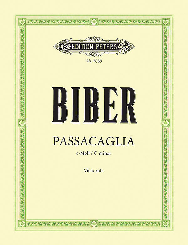 Passacaglia from Mystery Sonatas (Transcribed for Viola)