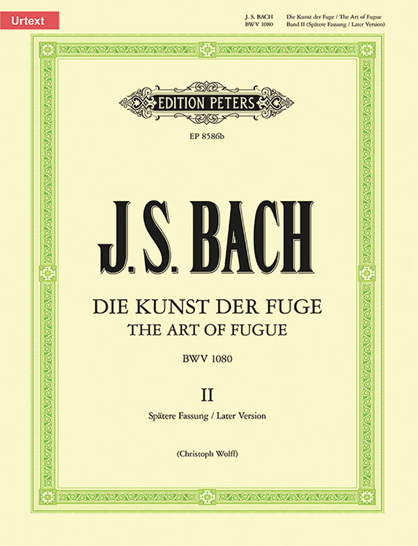 The Art of Fugue BWV 1080, Vol. 2: Later Version