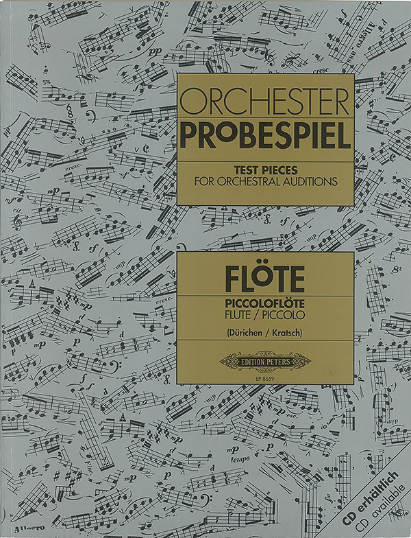 Test Pieces for Orchestral Auditions Flute, Piccolo Flute/Piccolo