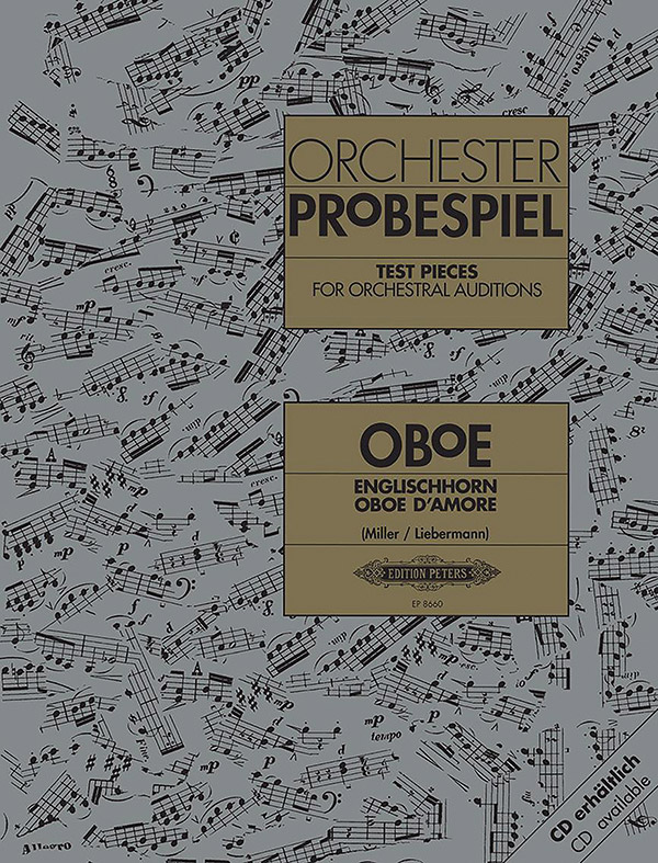 Test Pieces for Orchestral Auditions: Oboe, Cor Anglais, Oboe d’amore