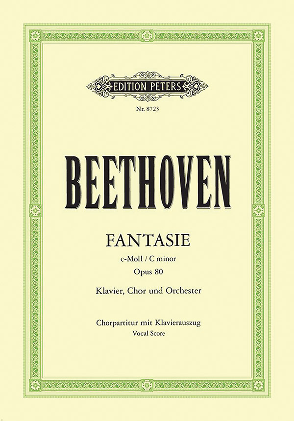 Fantasia in C minor Op. 80 Choral Fantasy (Choral Score with Piano Reduction)