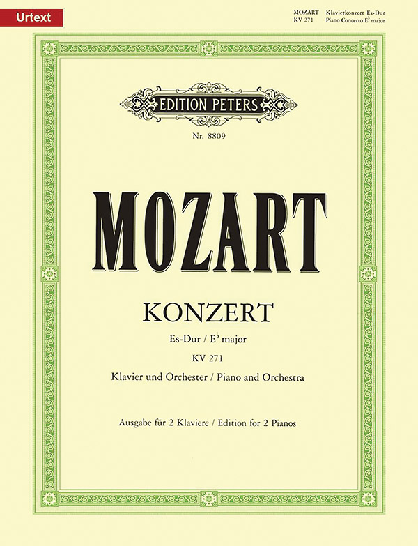 Piano Concerto No. 9 in E flat K271 (Edition for 2 Pianos)